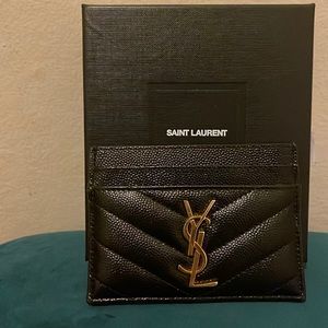 YSL card holder